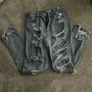Refuge mom Jeans size 5 high rise